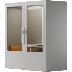 PhoneAlone Dobbeltboks, 2 pers., Hvid