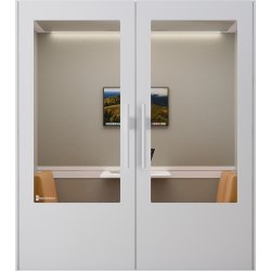 PhoneAlone Mødeboks, 4 pers., Hvid