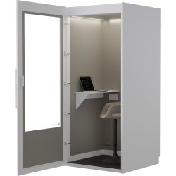 PhoneAlone Telefonboks, Hvid