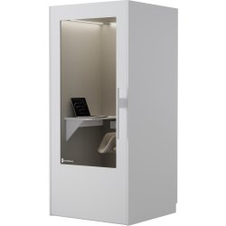 PhoneAlone Telefonboks, Hvid