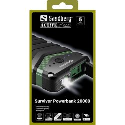 Sandberg Survivor Powerbank - 20000 mAh