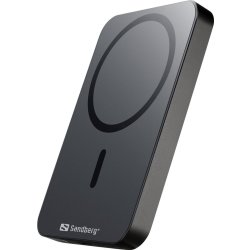 Sandberg Powerbank Trådløs, Magnet - 5000 ALU