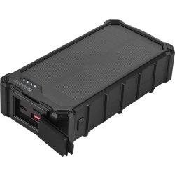 Sandberg Powerbank m. solcelle - CampLED 20000 mAh