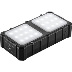 Sandberg Powerbank m. solcelle - CampLED 20000 mAh
