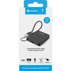 Sandberg Nano Powerbank 5000 mAh - PD20W