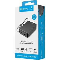 Sandberg Nano Powerbank 20000 mAh - PD20W