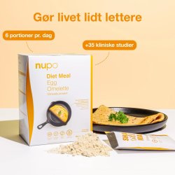 Nupo Diet Meal Egg Omelet, 340 g