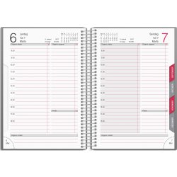 Mayland 2027 Dagkalender, grå