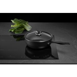 Scanpan Pro SB+ Dyb sauterpande med glaslåg, 26 cm