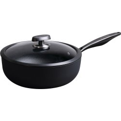 Scanpan Pro SB+ Dyb sauterpande med glaslåg, 26 cm