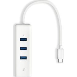 TP-Link 3-Port Hub & ethernet Adapter, USB-C