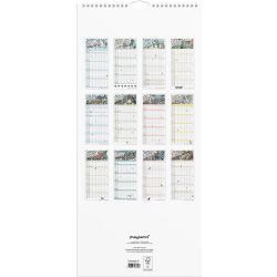 Mayland 2027 Familiekalender, 6 kol.