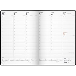Mayland 2027 Kalender, City Diplomat, vinyl, sort
