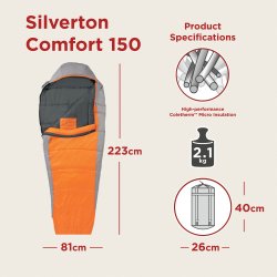 Coleman Silverton Komfortabel sovepose 150 Single