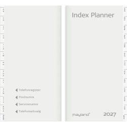 Mayland 2027 Kalender, Index Planner refill + tlf.