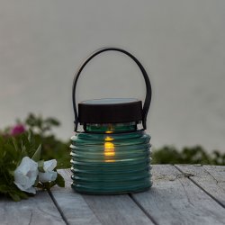 Aston Solar Krukke, H12 cm, grøn