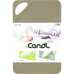 Candl TPU Skærebræt, 26x17 cm, varm grå