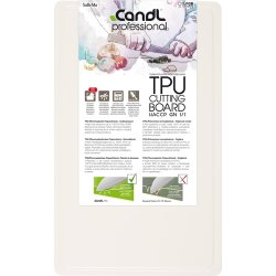 Candl TPU Skærebræt, Proff, 53x32,5 cm, hvid