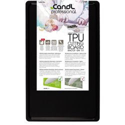 Candl TPU Skærebræt, Proff, 53x32,5 cm, sort