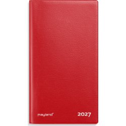 Mayland 2027 Kalender, Index Planner, vinyl, rød
