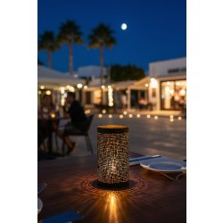Securit® IBIZA metalstager m/farvet LED, 12 stk