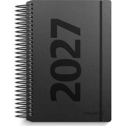 Mayland 2027 Kalender, Mini dagkalender, sort