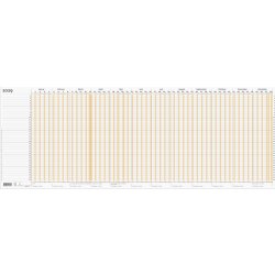 Mayland 2029 Kalender, Projekt Planner, brun