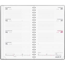 Mayland 2027 Kalender, Week Planner Int., vinyl