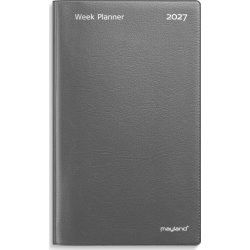Mayland 2027 Kalender, Week Planner, vinyl, grå