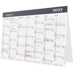 Mayland 2027 Kontor Bordkalender