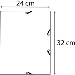 Exacompta Autentik Kartonmappe, pink