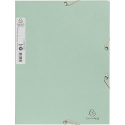 Exacompta Autentik Kartonmappe, green