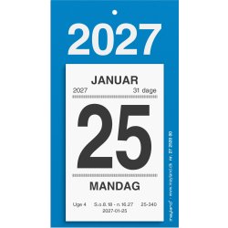 Mayland 2027 Afrivningskalender