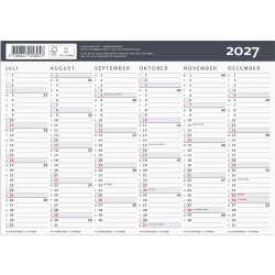 Mayland 2027 Kontorkalender, Moderne, A5