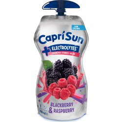 Capri-Sun Brombær/Hindbær Elektrolytter, 330 ml