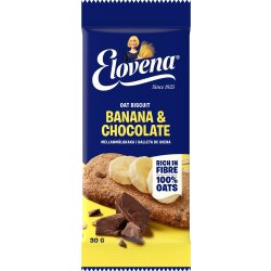 Elovena Biscuit Banan og Chokolade, 300 g