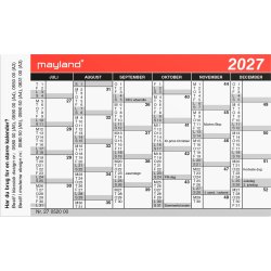 Mayland 2027 Minikalender