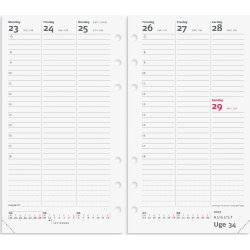 Mayland 2027 System PP Ugekalender, højf., skind