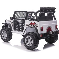 NORDIC PLAY Elbil Offroader 4x12,8V, hvid