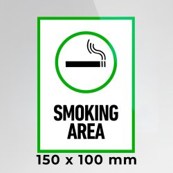 Skilt | Rektangel | 15 x 10 cm