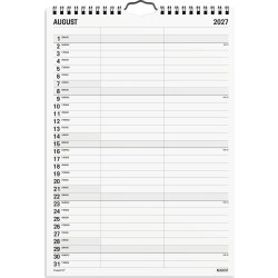 Mayland 2027 Vægkalender, Black & White, 2 kol.