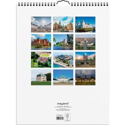Mayland 2027 Vægkalender, danske slotte