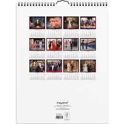 Mayland 2027 Vægkalender, kongehuset