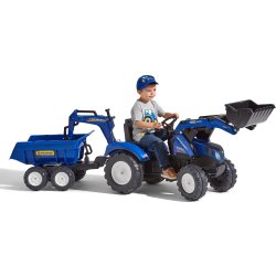 FALK New Holland rendegraver inkl. vogn med tiplad