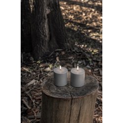 UYUNI Outdoor 2 LED Lys H7,8cm, m/remote, sandsten
