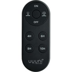 UYUNI Outdoor 2 LED Lys H7,8cm, m/remote, sandsten