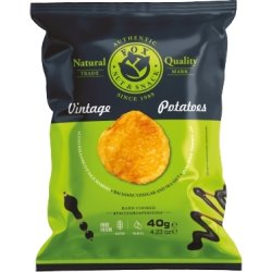 Vintage chips m Balsamico, Eddike og Havsalt, 40 g