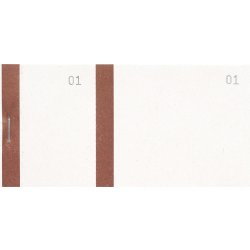 Exacompta Kuponbog, 100 ark, brun