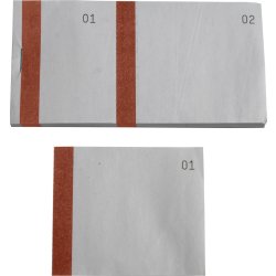Exacompta Kuponbog, 100 ark, brun