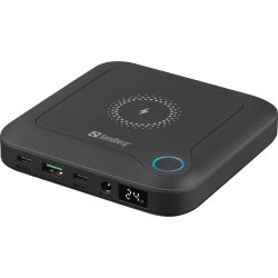 Sandberg All-in-1 Laptop Powerbank, 25000 mAh